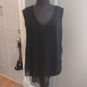 KISCHE FLOWY BLACK TANK XL